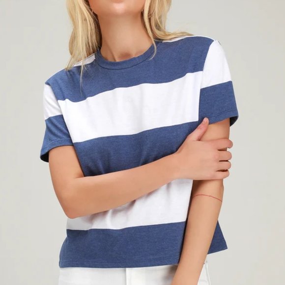 Z Supply Tops - NWT Z Supply The Venice Crew Tee Striped